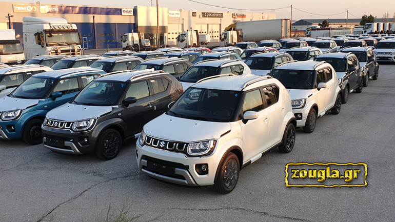 Το ανανεωμένο υβριδικό Ignis ήρθε στην Ελλάδα – Δείτε το στα logistics της Suzuki